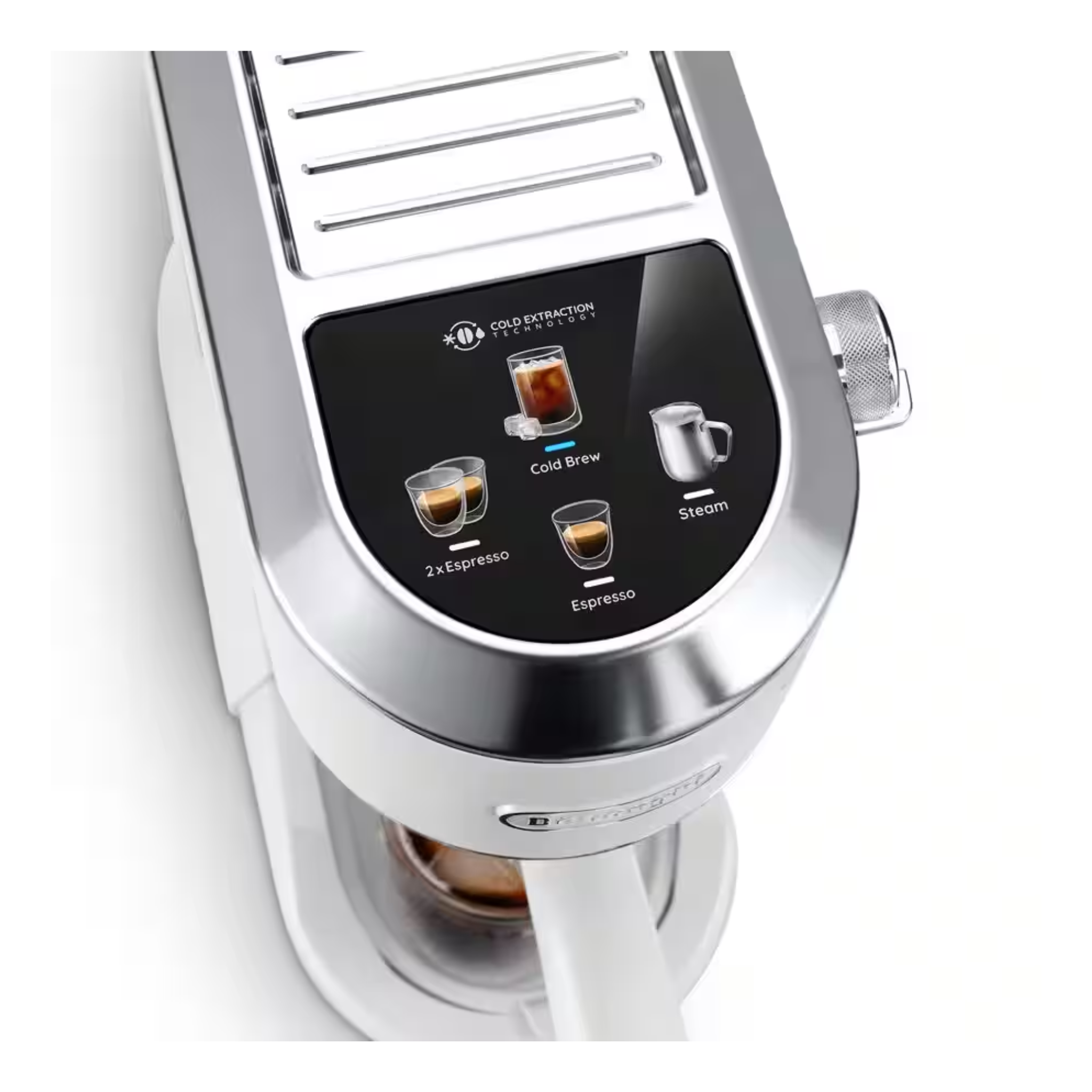 Dedica Duo Espresso Machine with Cold Brew - Vanilla
