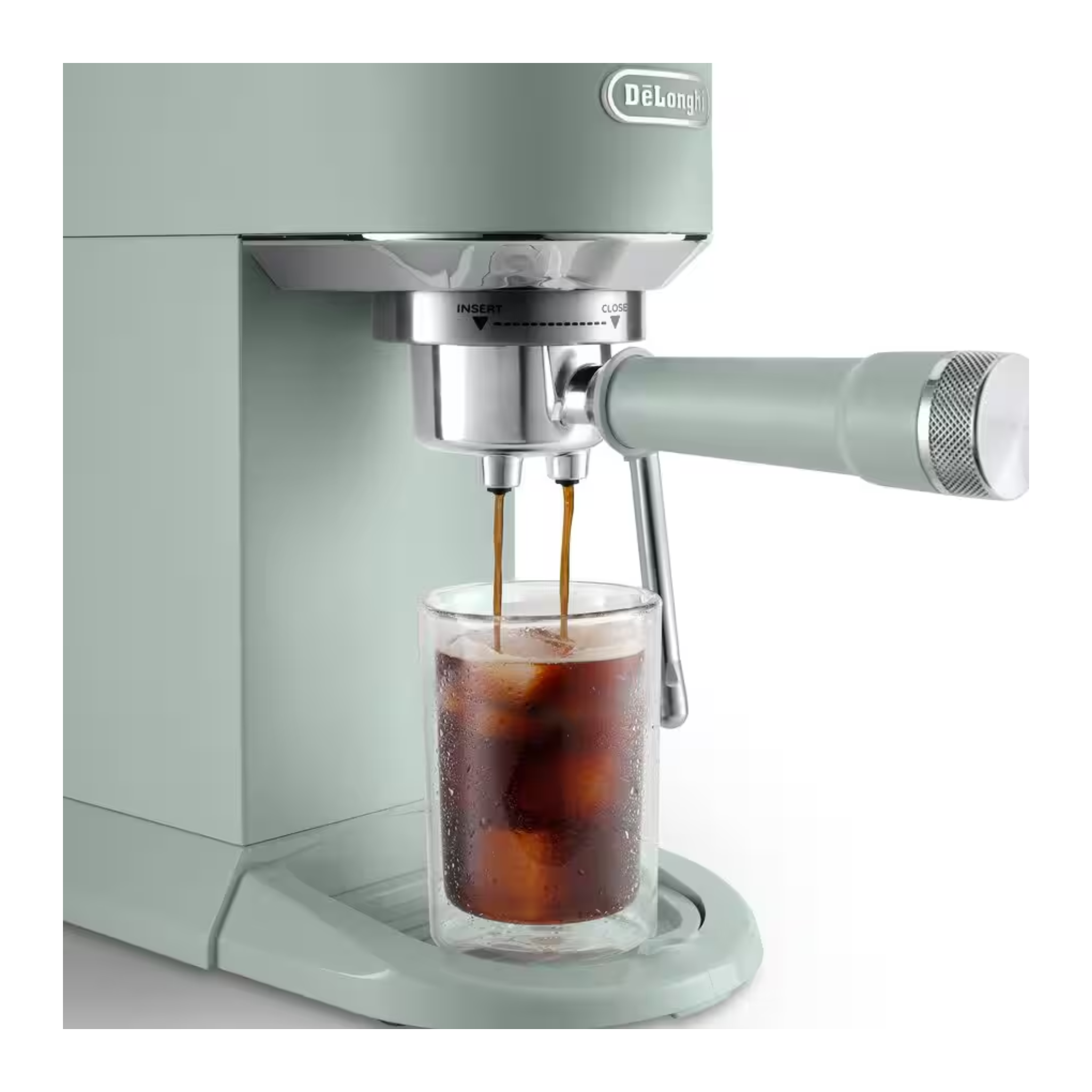 Dedica Duo Espresso Machine with Cold Brew - Pistachio