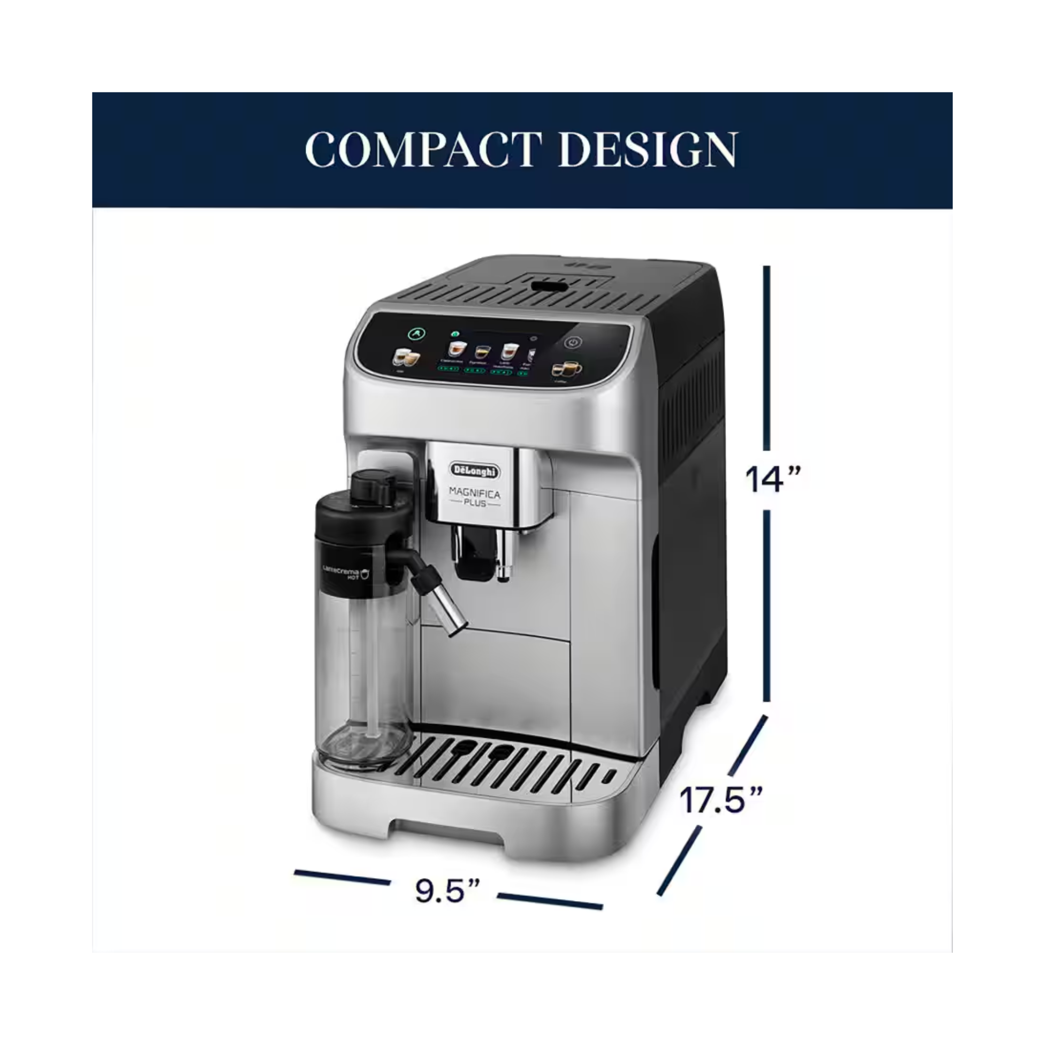 De'Longhi Magnifica Plus Fully Automatic Espresso Machine