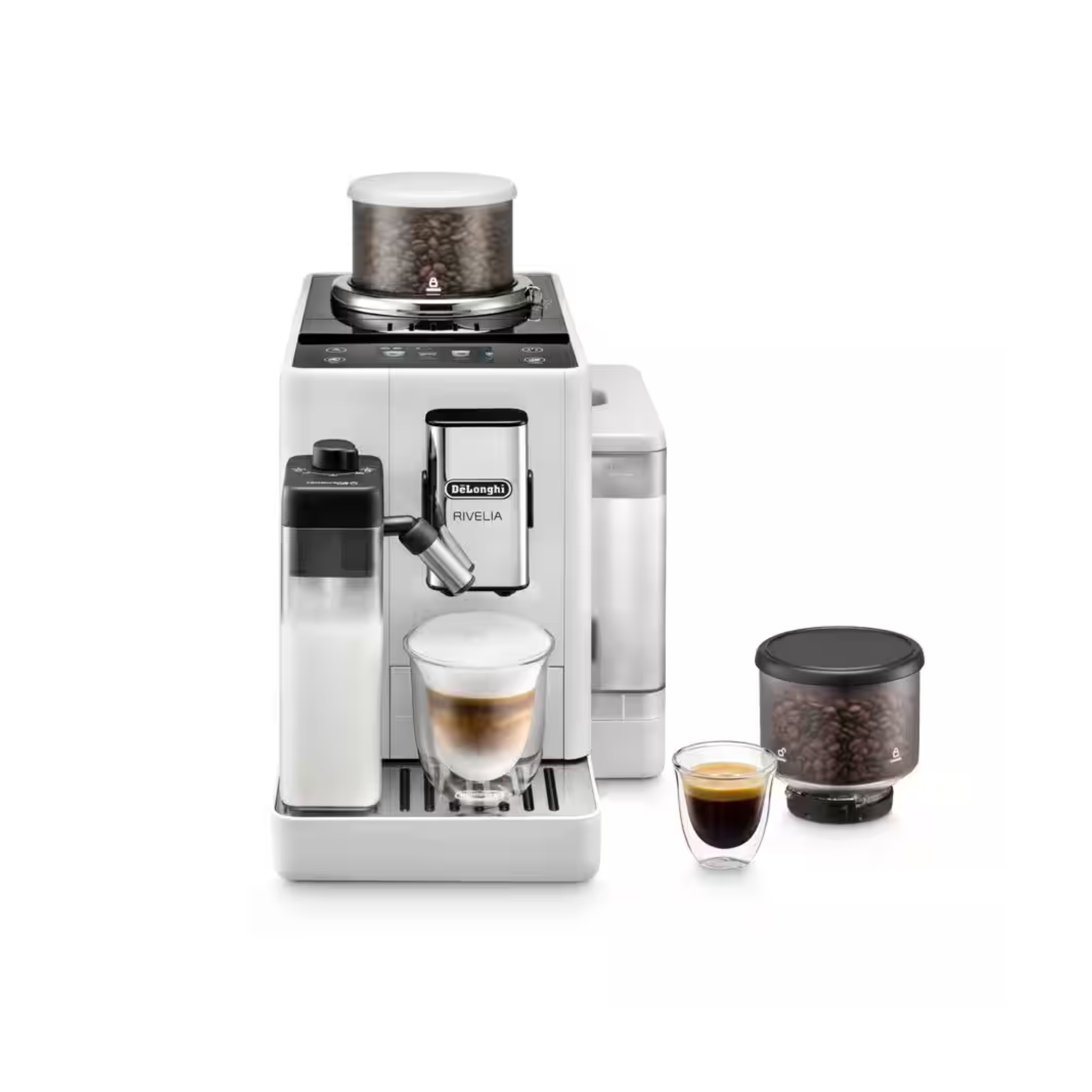 Rivelia Fully Automatic Espresso Machine - Arctic White