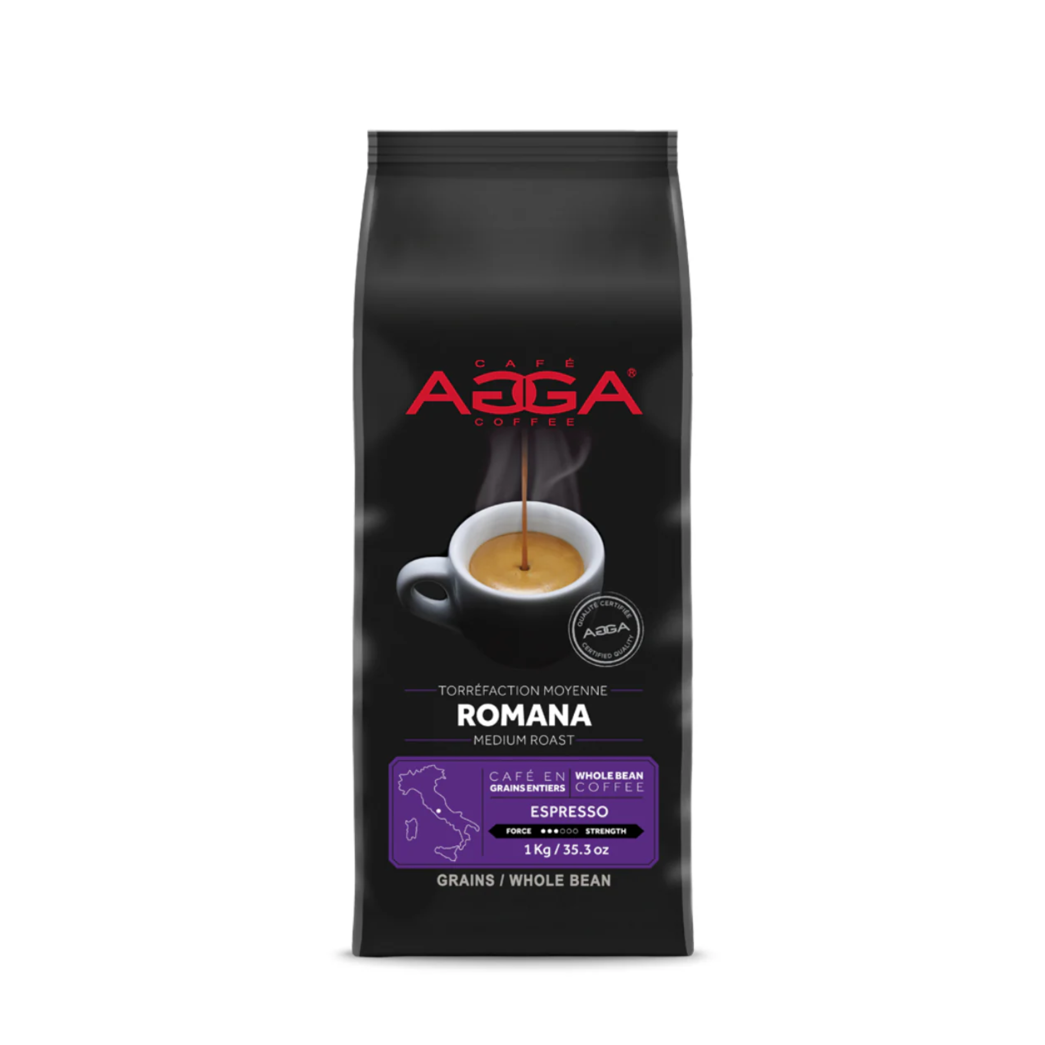 Espresso Romana 1000 g - Beans