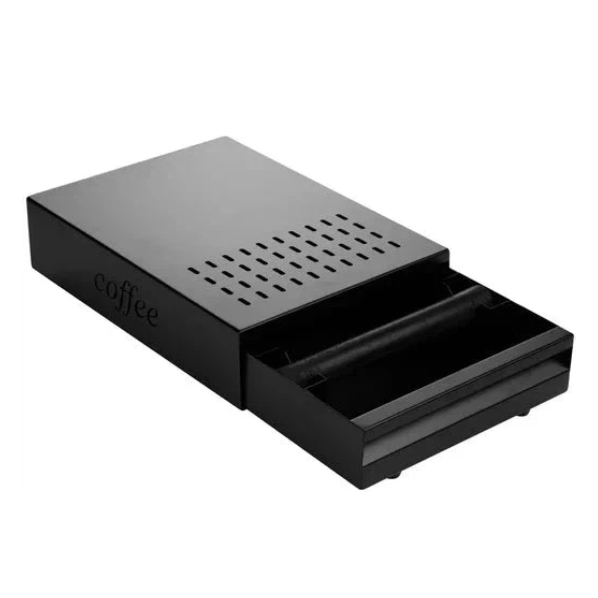 Bellucci - Stainless Steel Black Coffee Knock Box Drawer