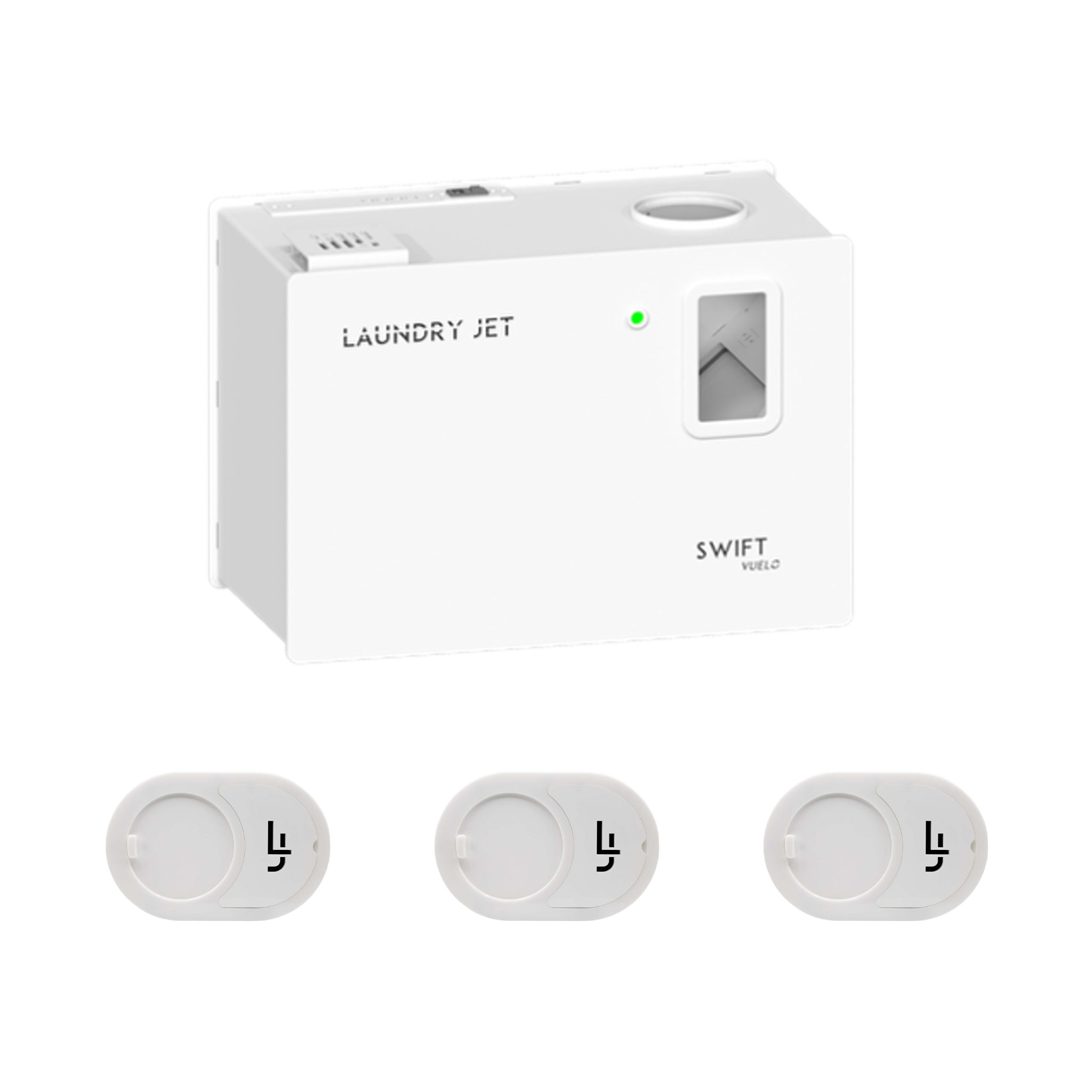 Laundry Jet Swift avec trois portes coulissantes