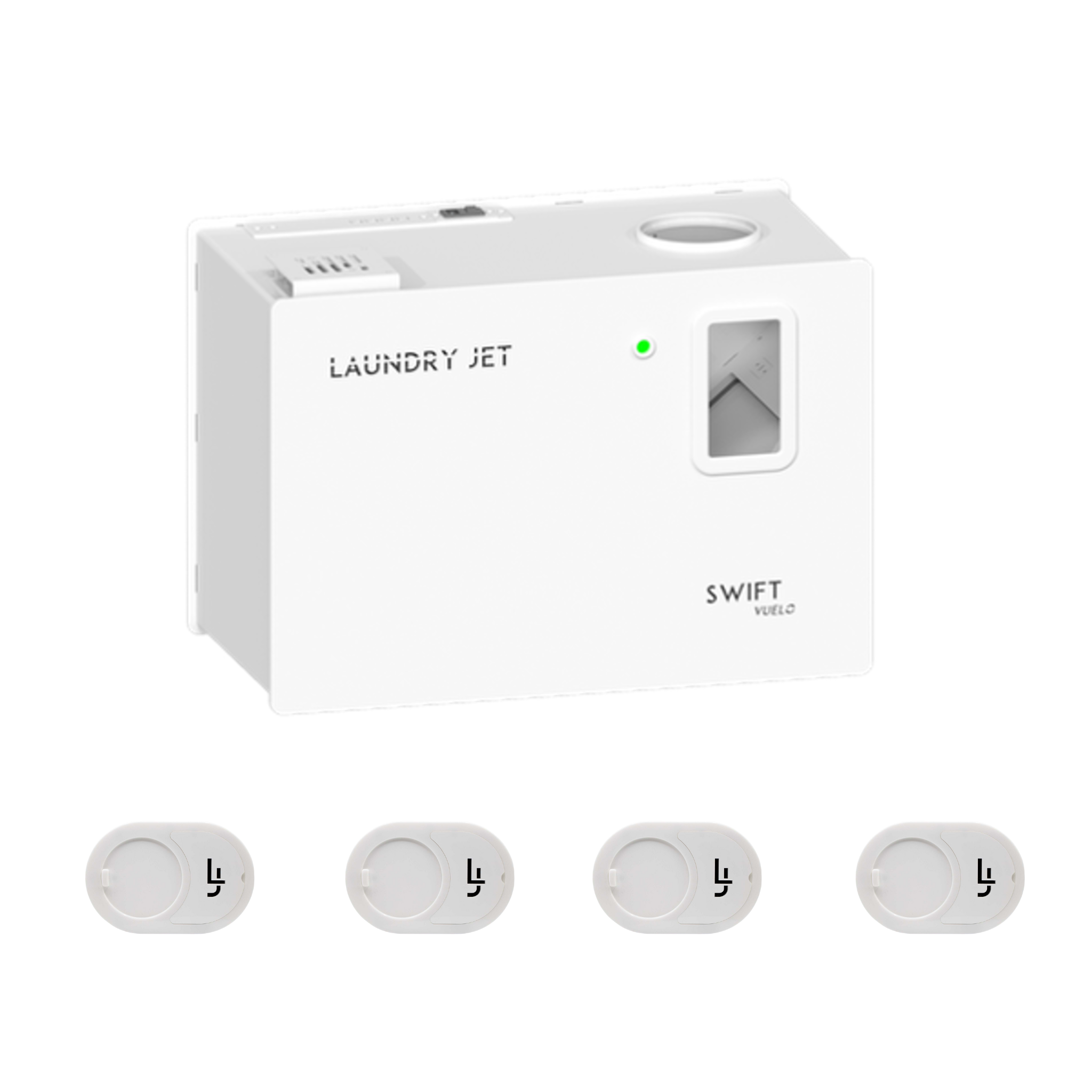 Laundry Jet Swift avec quatre portes coulissantes