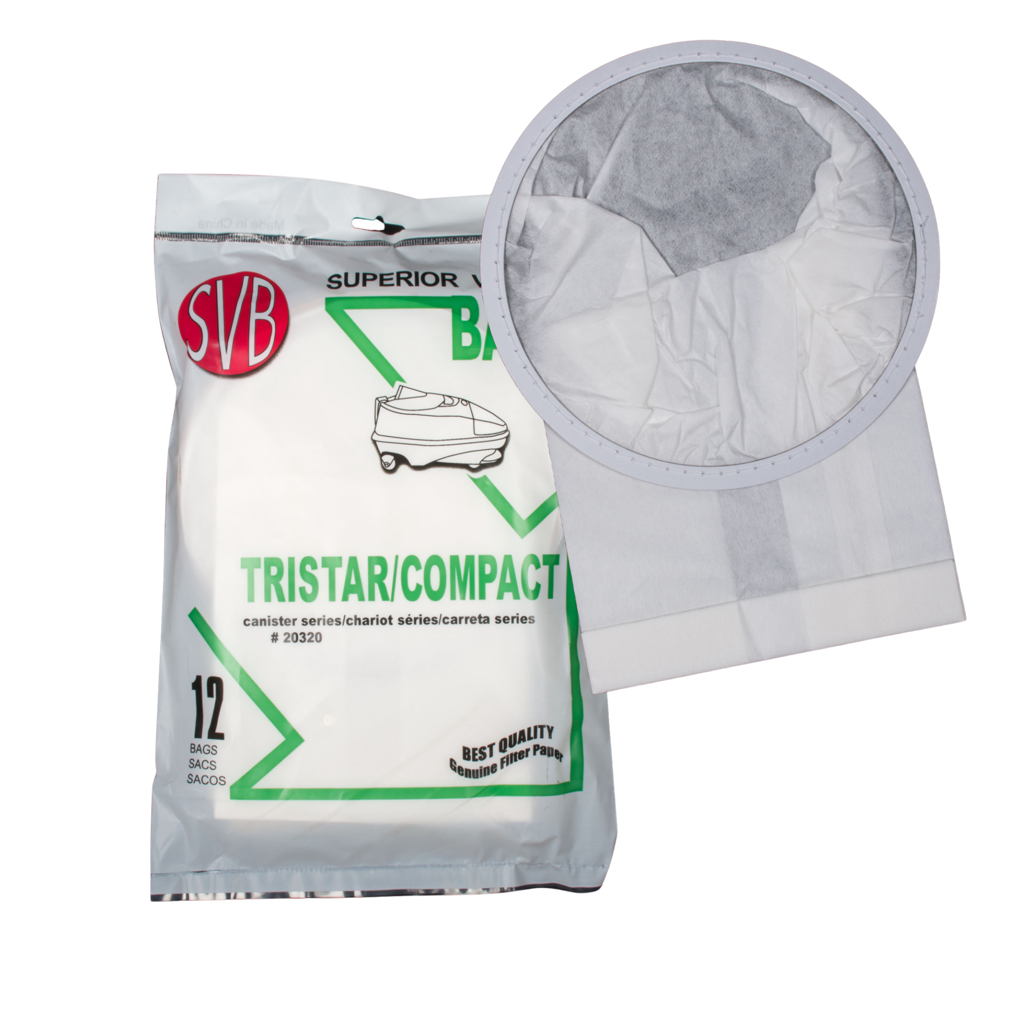 BA20320 Sacs compacts Tristar SVB