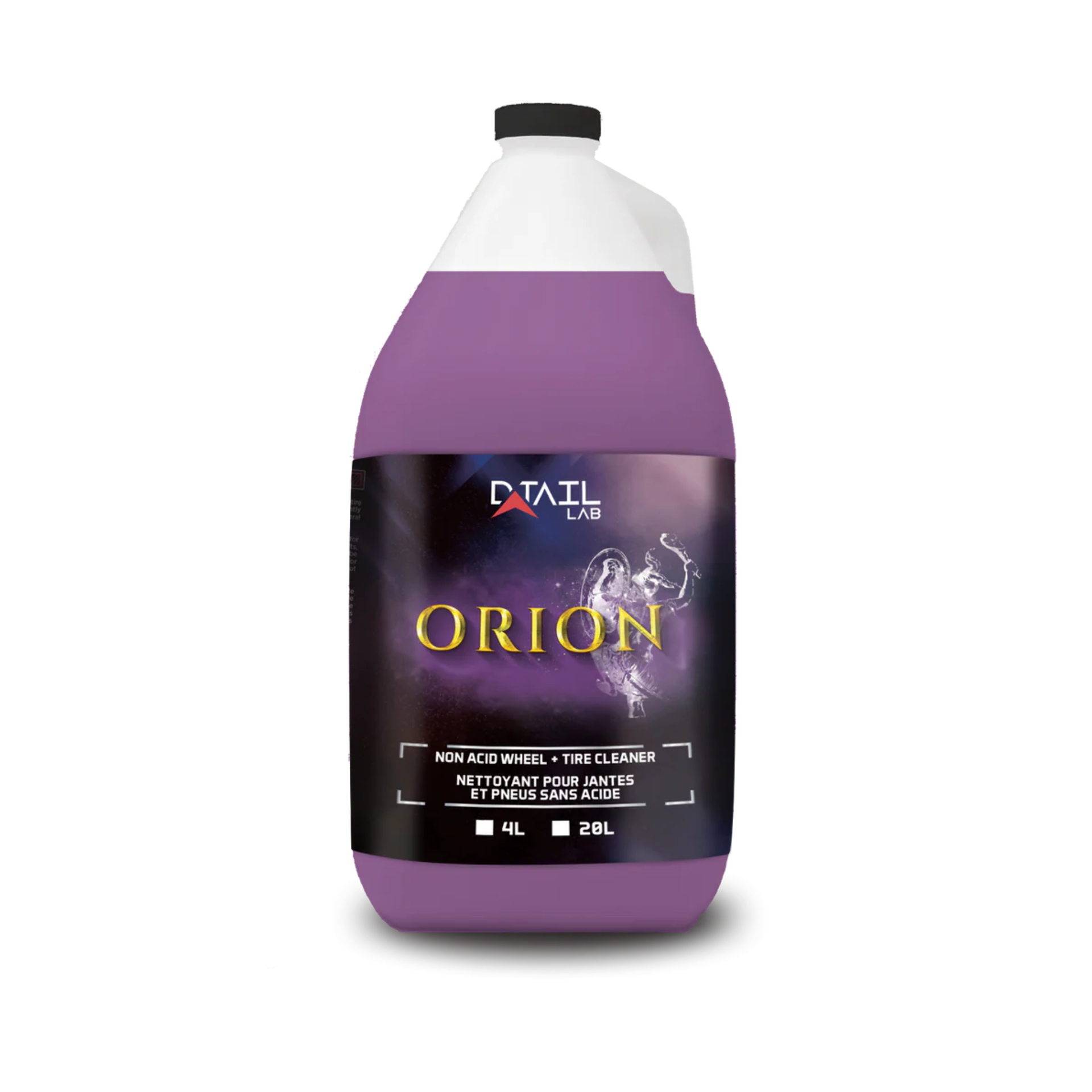 Nettoyant jantes et pneus ORION - 4L