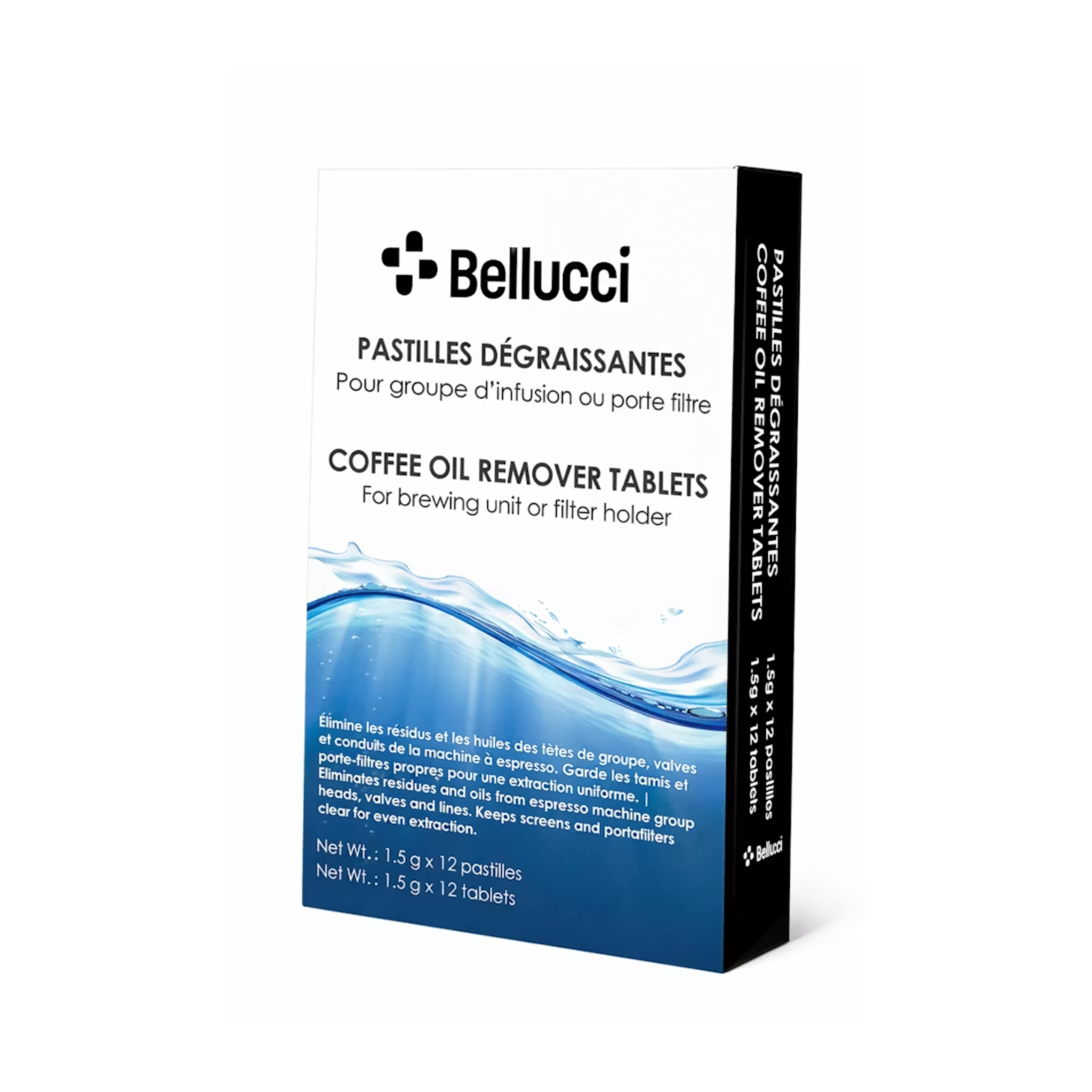 Bellucci coffee oil remover tablets