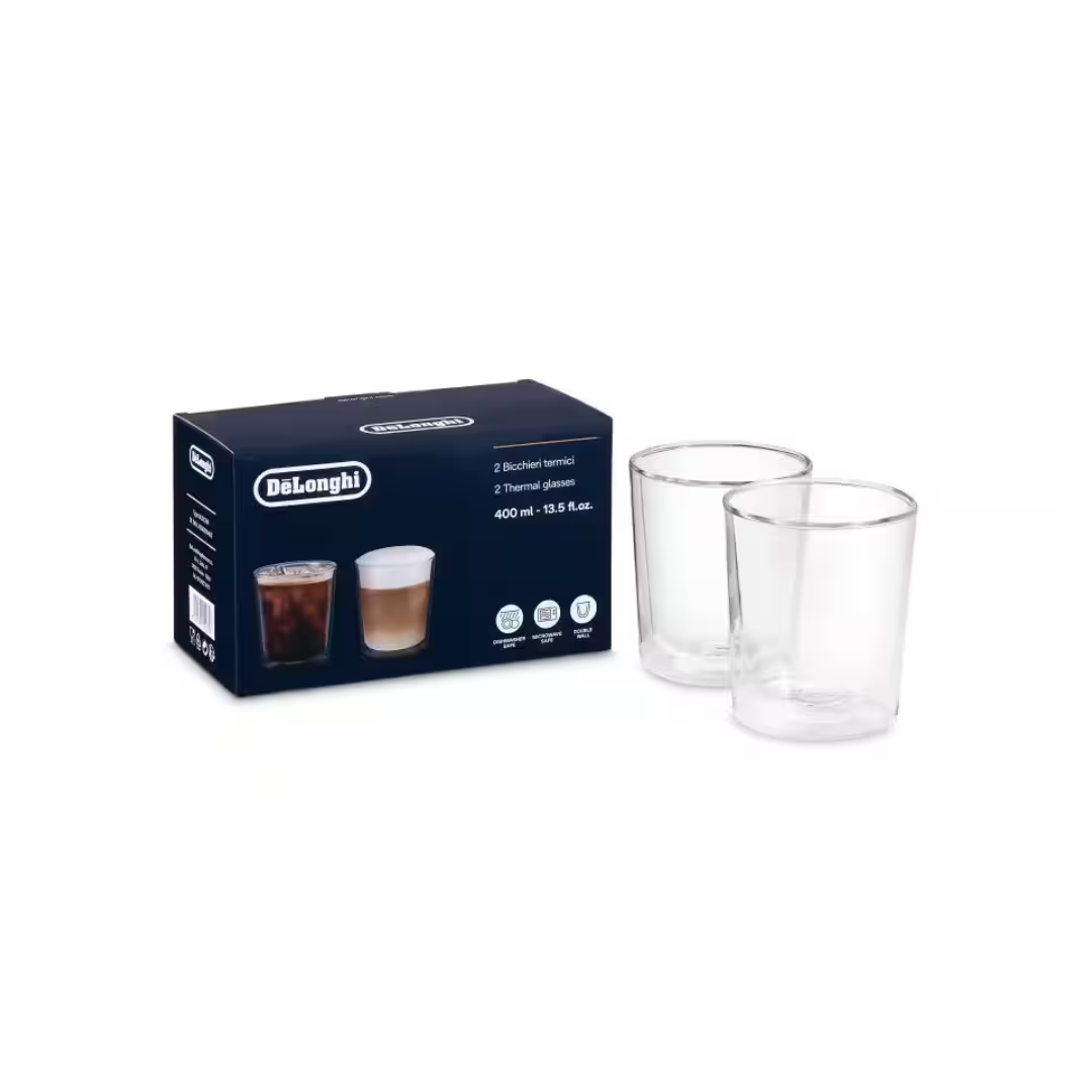Double Wall Thermal Glasses, Set of 2, 13.5oz/400ml