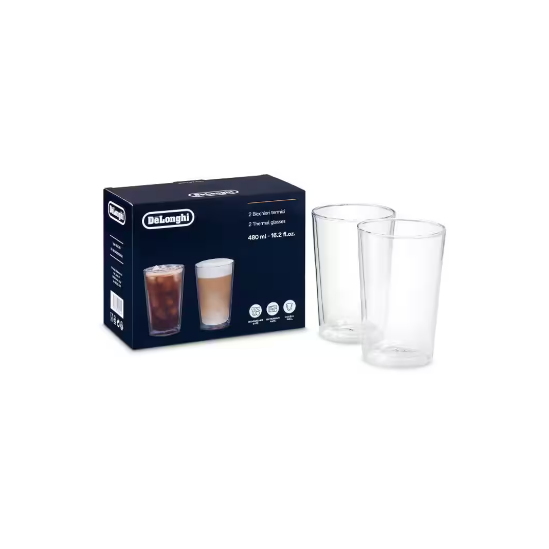 DLSC319 Large Thermal Iced Coffee Glass Set (16.2oz)