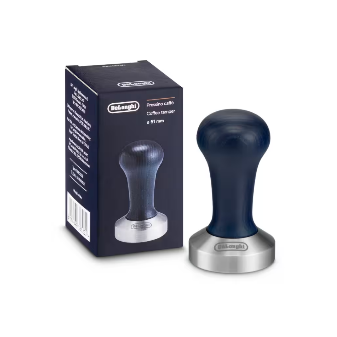 Blue Wood Espresso Tamper