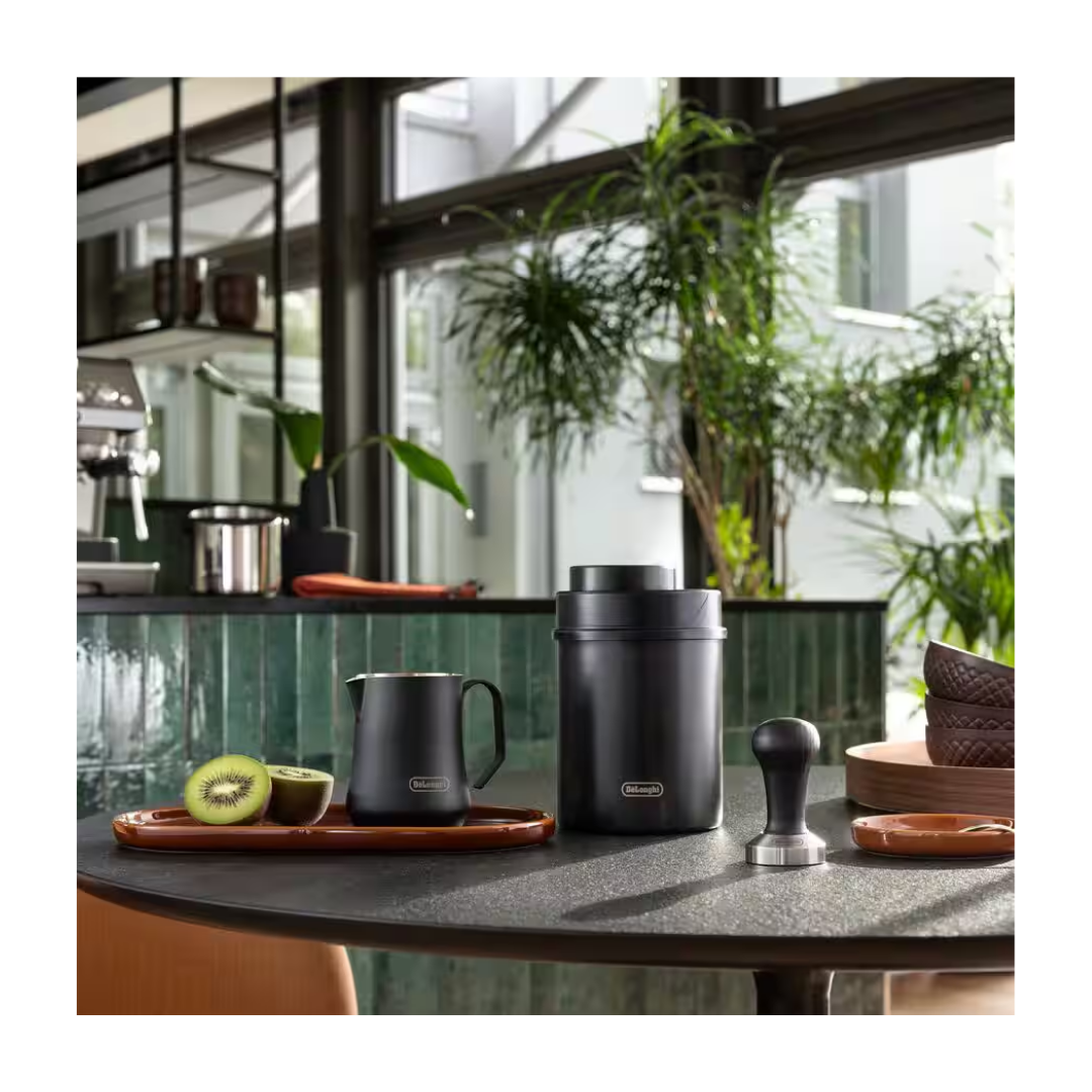 Matte Black Stainless Steel Milk Frothing Jug, 17oz/500ml.