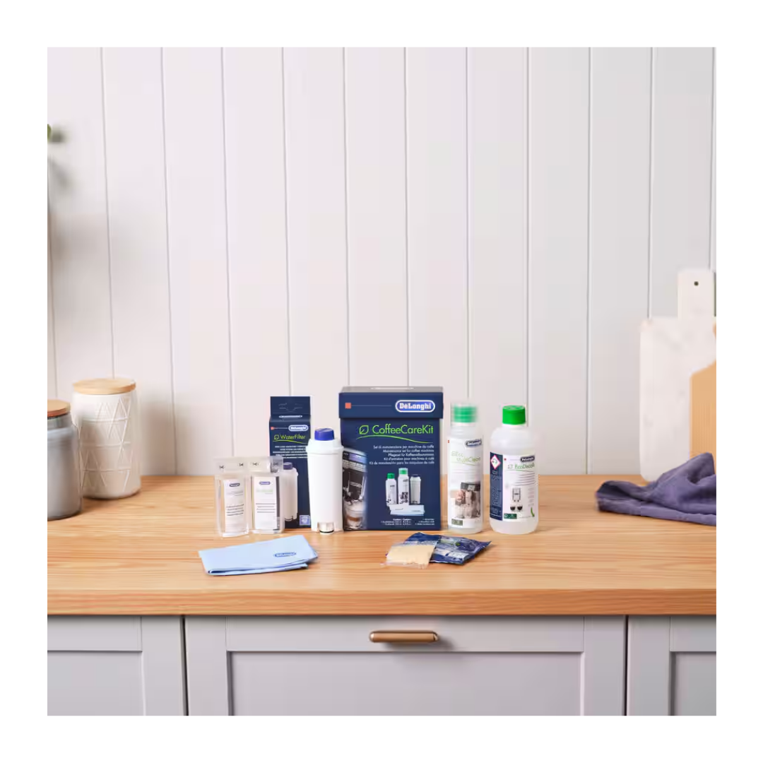 Coffee Care Kit Maintenance Bundle (Descaler, Water Filter, Milk Residue Remover)