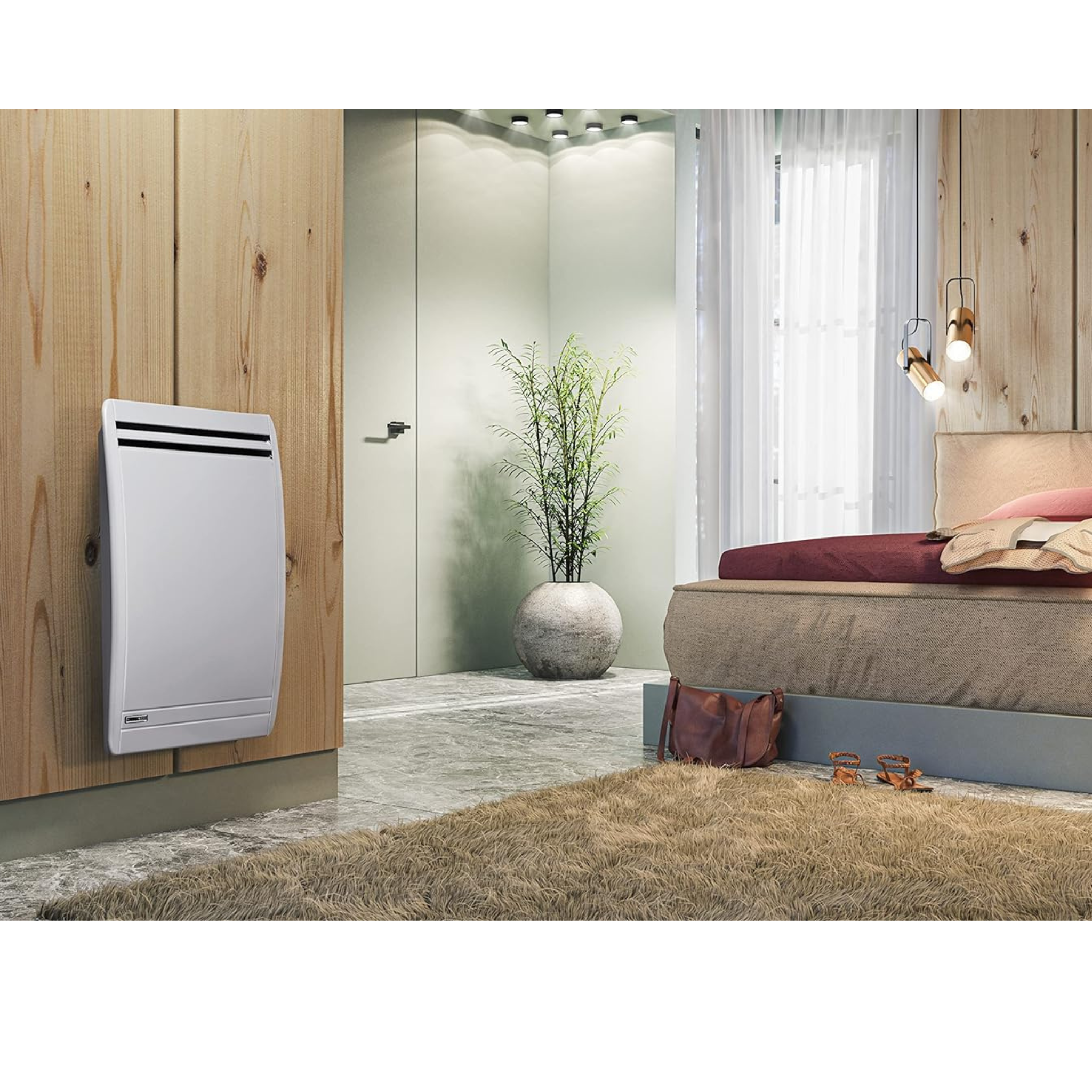 Convecteur Convectair ALLEGRO II 26 panneaux 240/208 V ; 1 000 W - Blanc - 7307-C10-BB