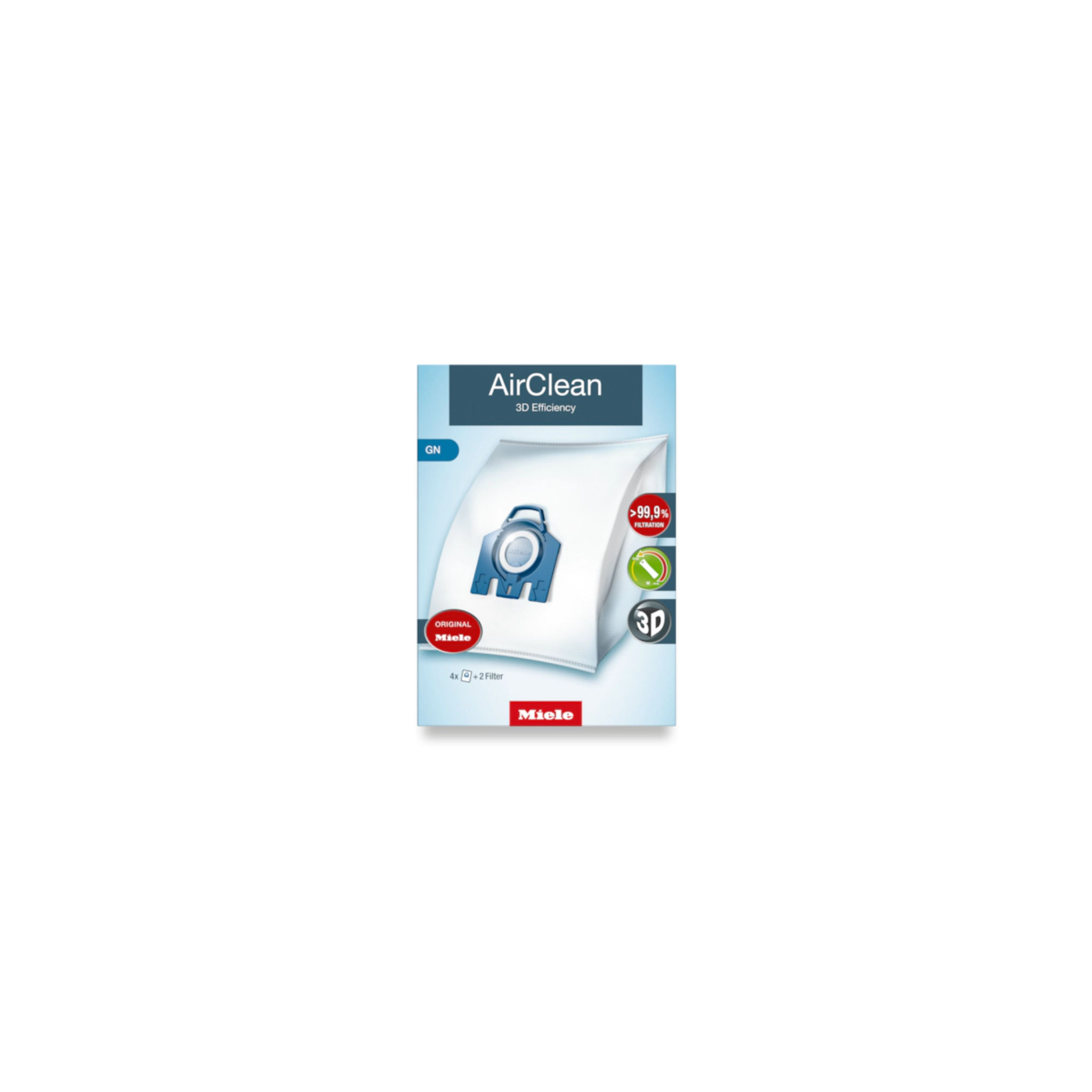 Sacs à poussière AirClean 3D Efficiency GN