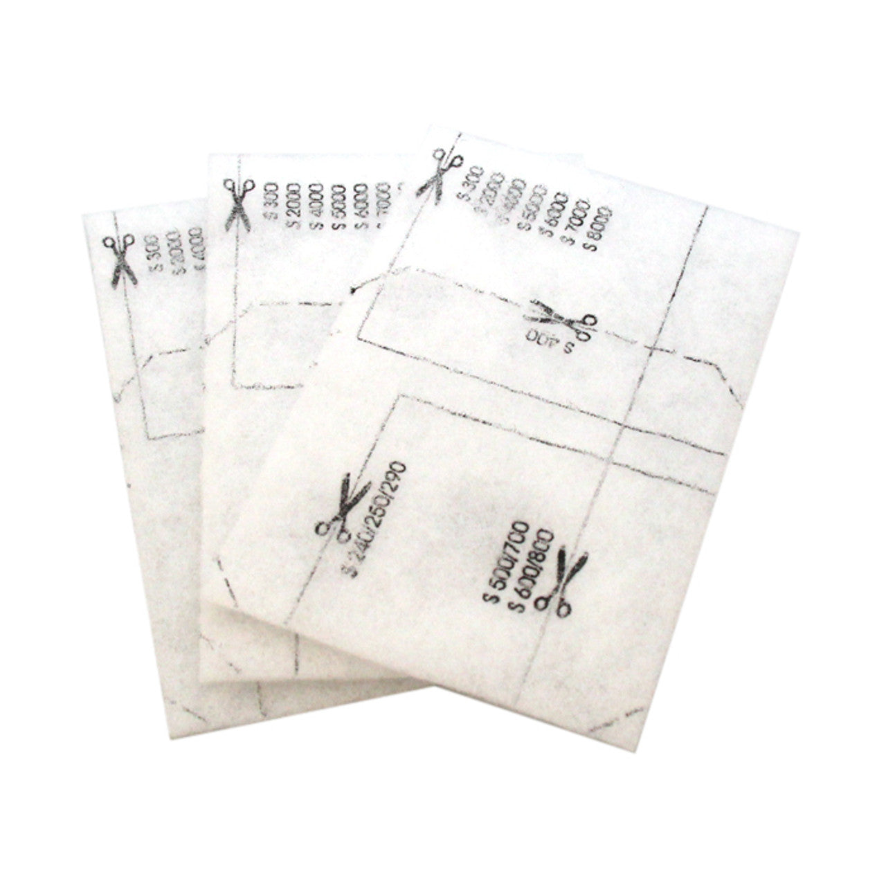 Filtre pré-moteur pour aspirateur Miele, paquet de 3, 6713110