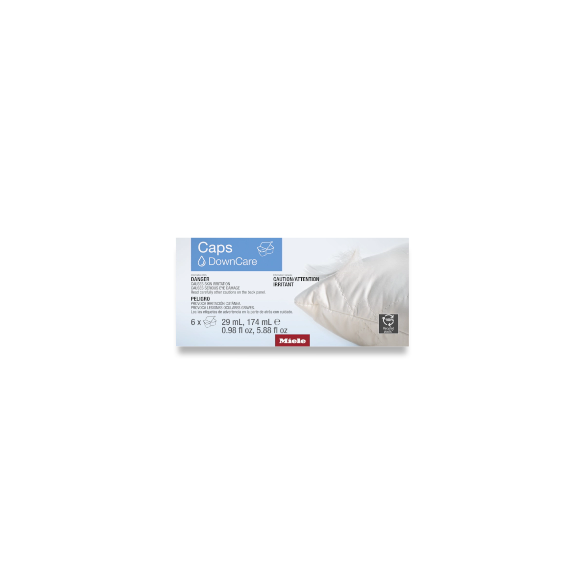 Pack de 6 capsules DownCare
