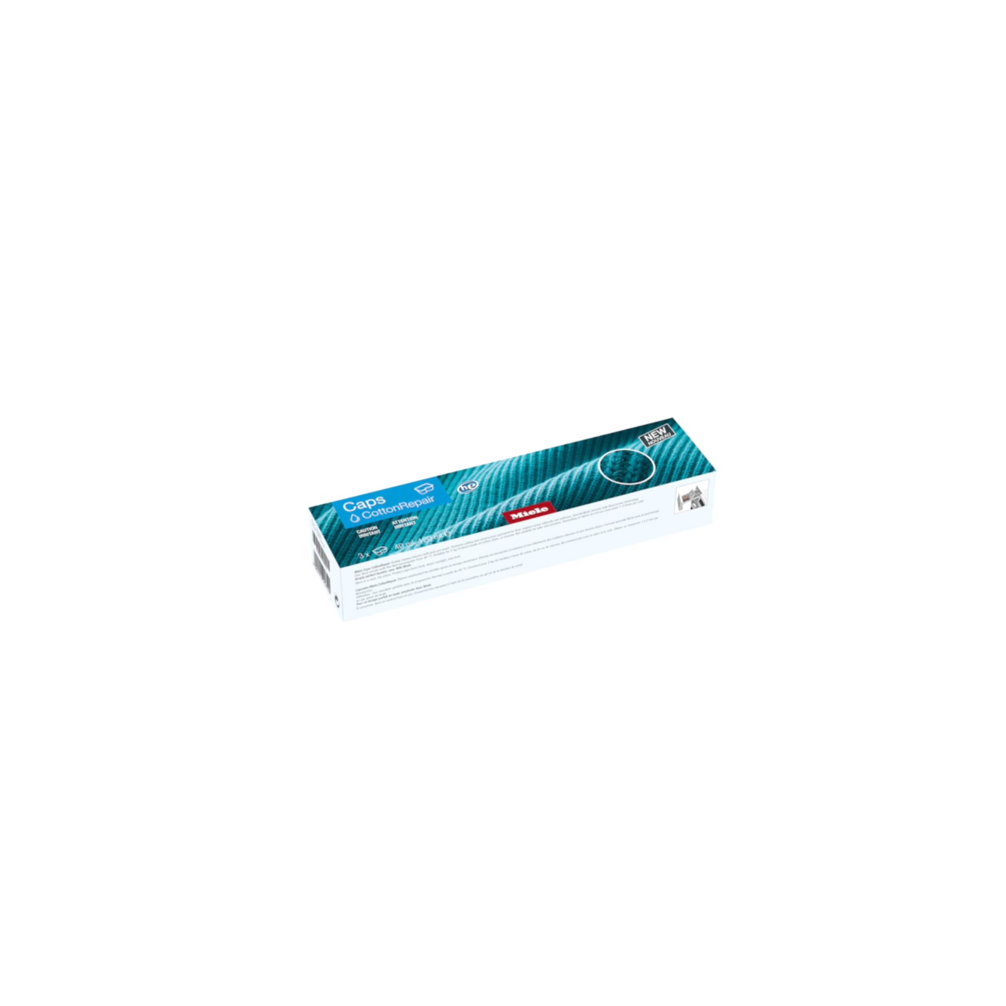 Capsules de lessive spéciale CottonRepair, pack de 3