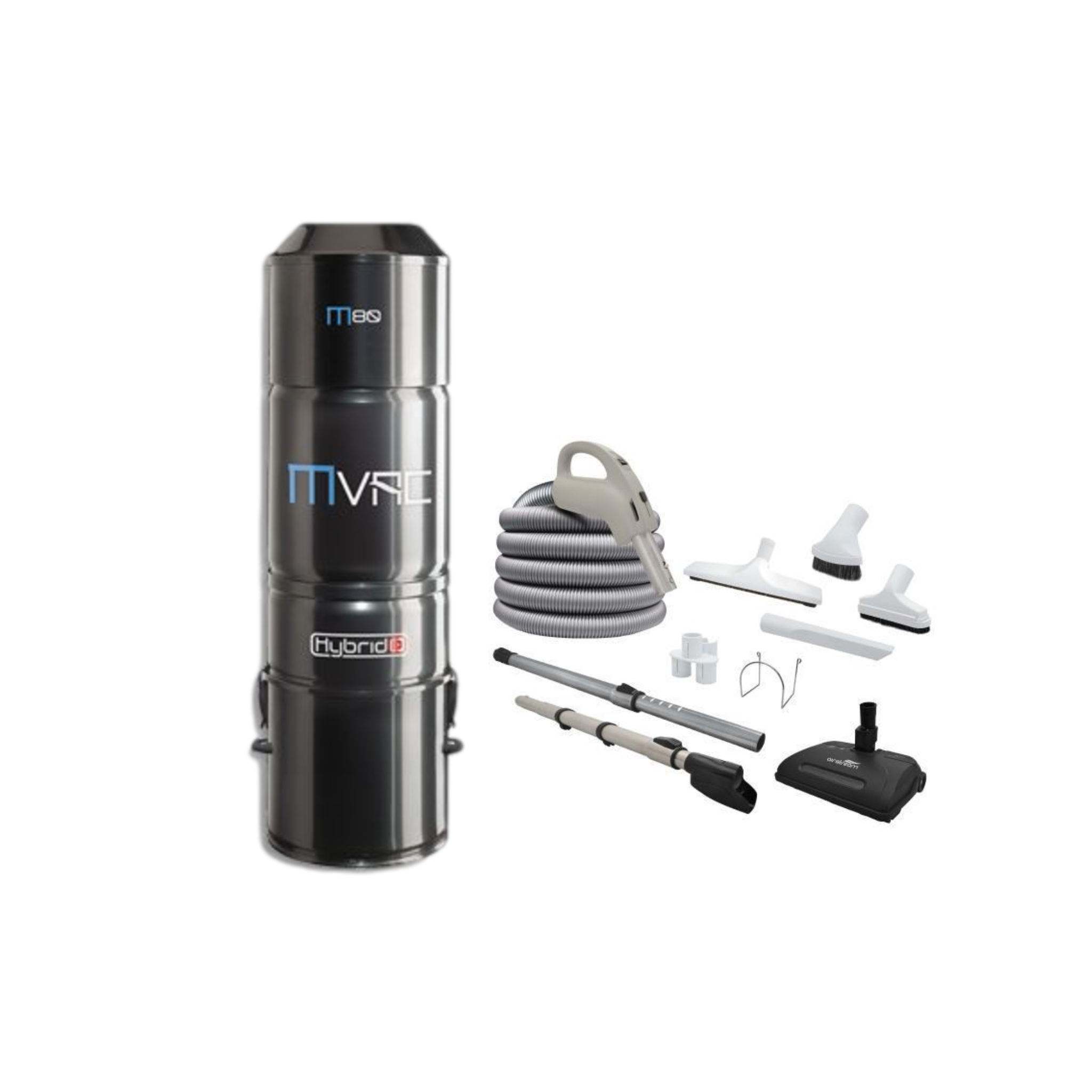 Combo MVac M80 avec kit d'accessoires pour tapis 