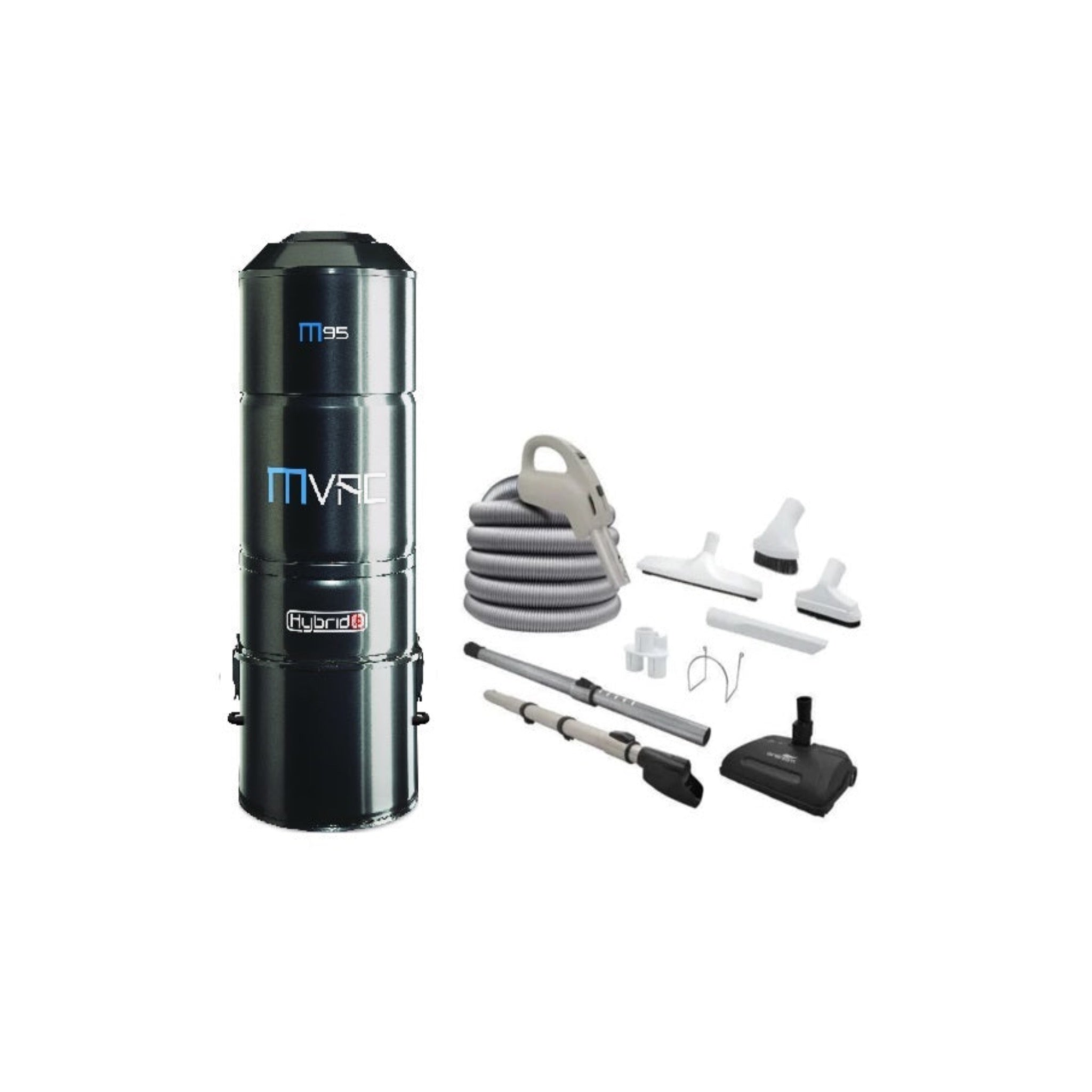 Combo MVac M95 avec kit d'accessoires pour tapis