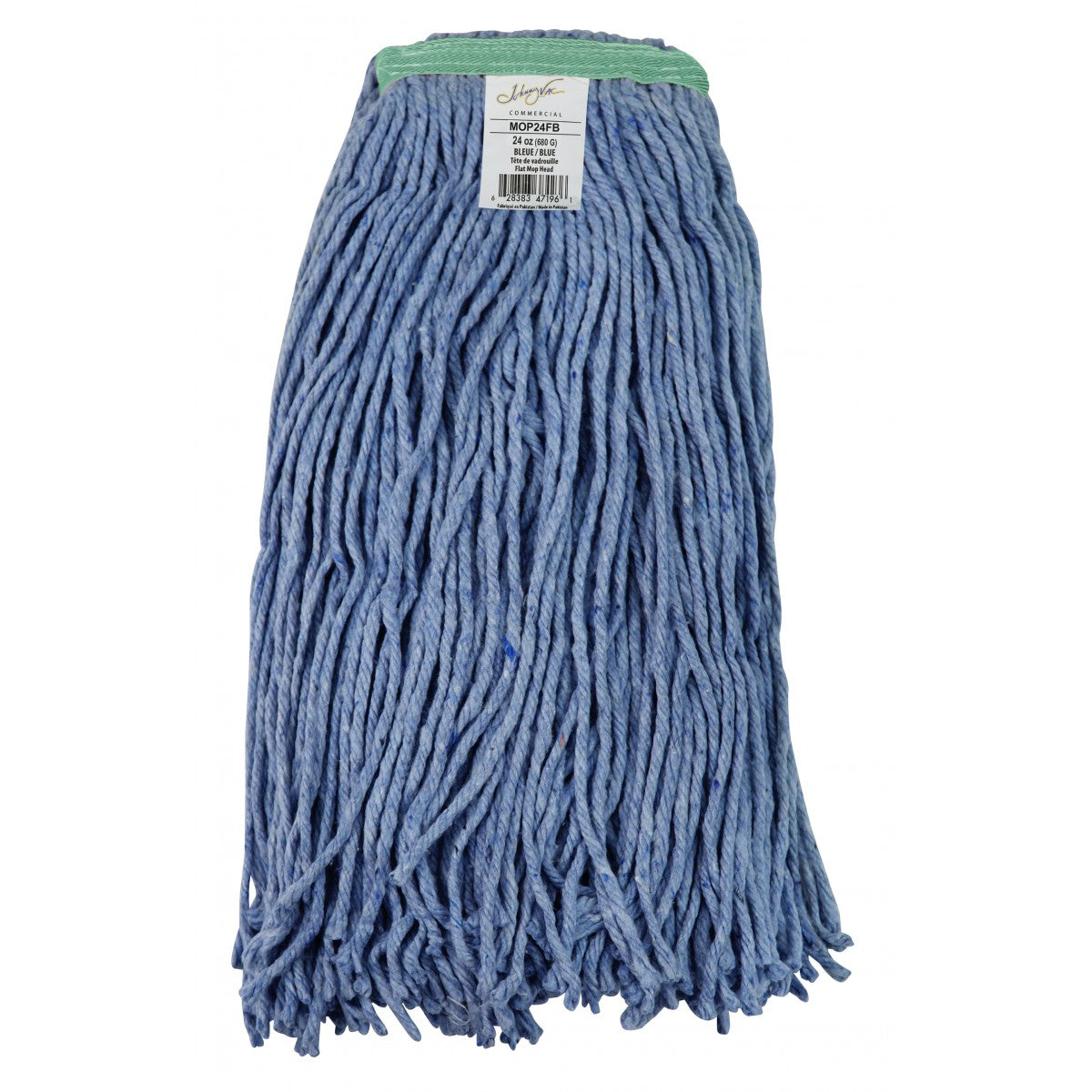 Tête de balai de rechange / balai synthétique (24 oz) – Bleu 